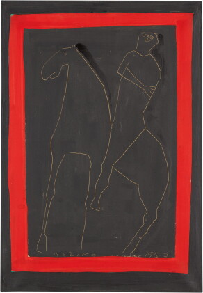 Catalog image of marino marini | uomo e cavallo (man and horse)