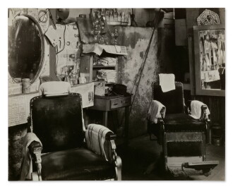 View 1 of Lot 7: Negro Barber Shop Interior, Atlanta