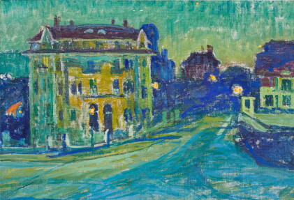 Catalog image of Stadtansicht bei Nacht, 1911