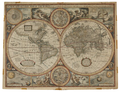 Catalog image of speed, john | a new and accurat map of the world.... london: g. humble, 1626 [o…