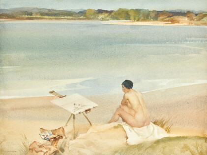 Catalog image of sir william russell flint, r.a., p.r.w.s. | the patient model