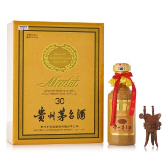 View 1 of Lot 5008: 2014年產30年貴州茅台酒 Kweichow Moutai Aged 30 Years 2014 (1 BT50)