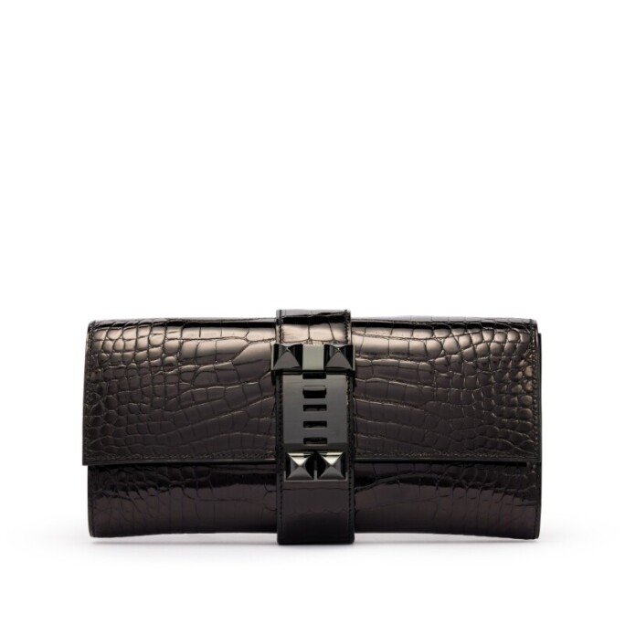 Auth Spa - Dịch Vụ Spa Túi Xách, Giày Dép Authentic Tại HCM. Hermès So Black Alligator Medor 23