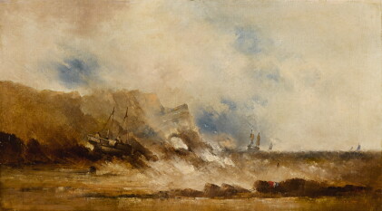 Catalog image of william clarkson stanfield, r.a. | ships at sea