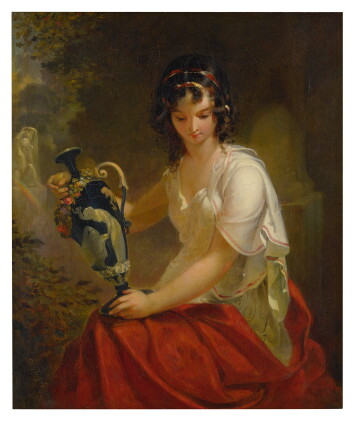 Catalog image of emanuel gottlieb leutze | nydia, the blind girl of pompeii