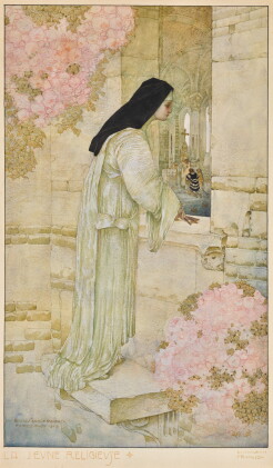Catalog image of gustav adolf mossa | la jeune religieuse