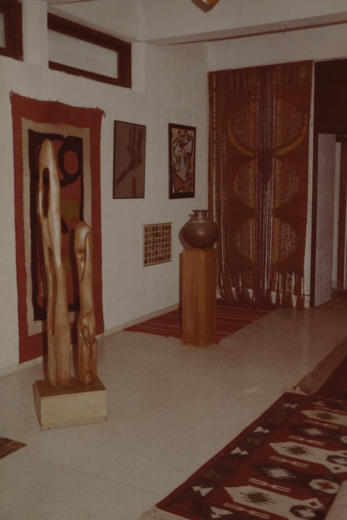Pilloo Pochkhanawala's Untitled at Patwant Singh’s residence c. 1970s