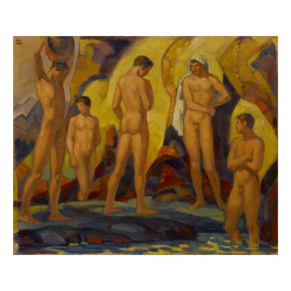 Catalog image of ludwig von hofmann | bathers