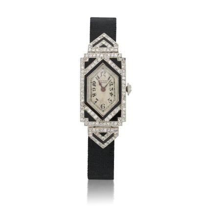 Catalog image of Orologio da polso in onice e diamanti VCA