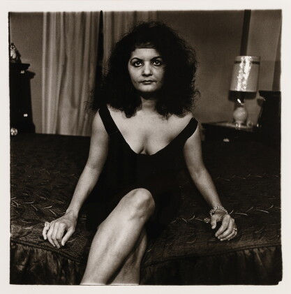 Catalog image of diane arbus | a puerto rican housewife, nyc, 1963