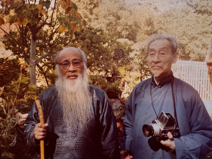 Zhang Daqian and Long Chin-San