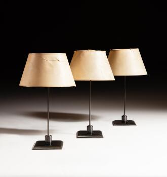 View 1 of Lot 322: Trois lampes orientables 