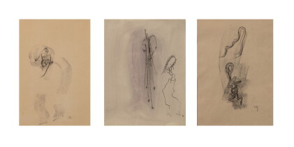 Catalog image of henri michaux | sans titre [3 oeuvres]