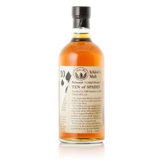 View 1 of Lot 9077: 羽生 Hanyu Ichiro's Malt 10 of Spades #9204 46.0 abv 1988 (1 BT72)