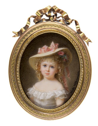Catalog image of cécile villeneuve | portrait of germaine roussel, later duchesse d'elchingen, p…
