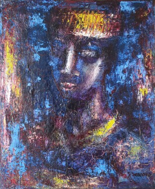 View 1 of Lot 116: Portrait Bleu