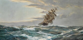 View 1 of Lot 80: Clearing Skies, The 'Glory of The Seas'