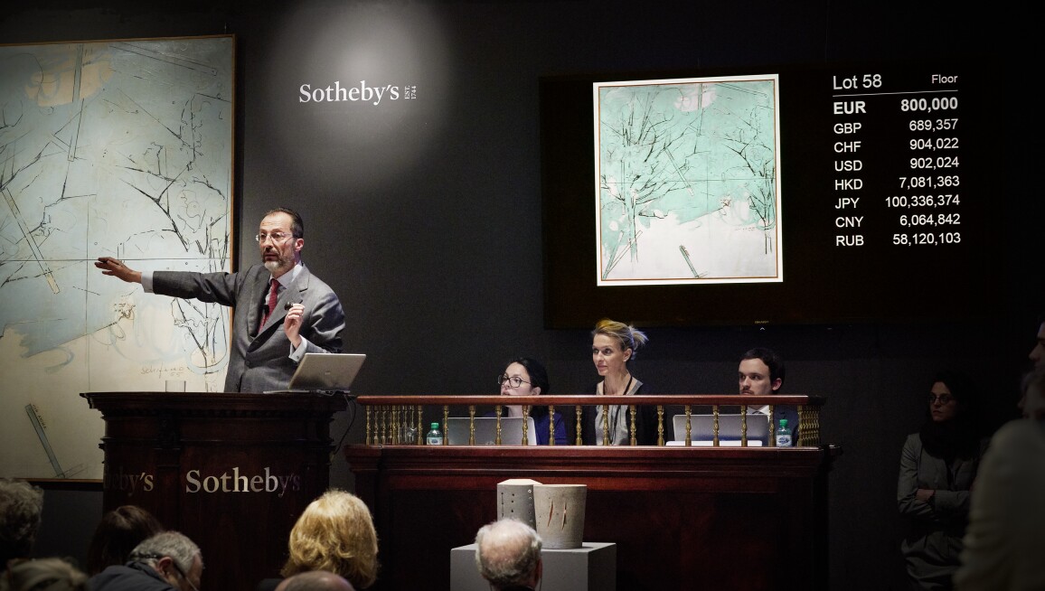 Sothebys Auction Results >> History Making Auction Results In Italy Contemporary Art Sothebys Auction Results >> History Making Auction Results In Italy Contemporary Art