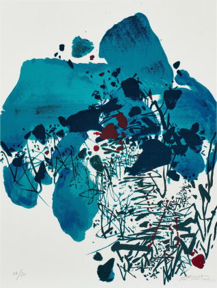 Catalog image of Chu Teh-Chun 朱德群 | Composition 構圖