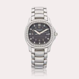View 1 of Lot 544: Reference 5067/1 Aquanaut Luce | A stainless steel and diamond-set wristwatch with date and bracelet, Circa 2020 