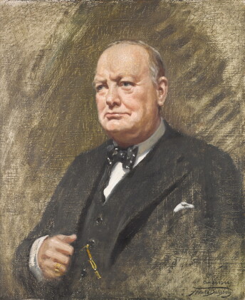 Catalog image of The Right Hon Winston S. Churchill O.M. C.H. MP Prime Minister 1940-1945