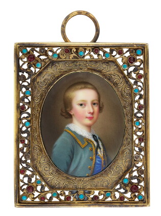 Catalog image of gervase spencer | portrait of a young boy, circa 1750