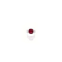 1865. ruby and diamond ring, garrard & co.