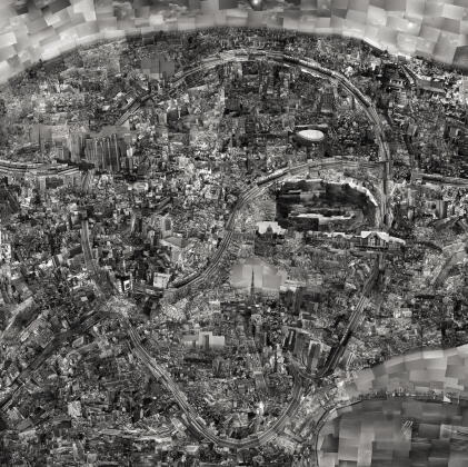 Catalog image of sohei nishino | 'diorama of tokyo', 2009