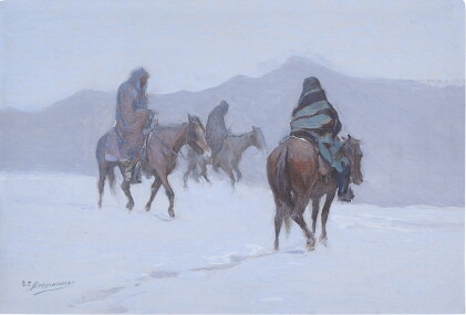 Catalog image of Two Indians on Horseback