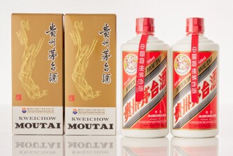 View 1 of Lot 5116: 2008年產"飛天牌"貴州茅台酒 Kweichow Flying Fairy Moutai 2008 (2 BT50)