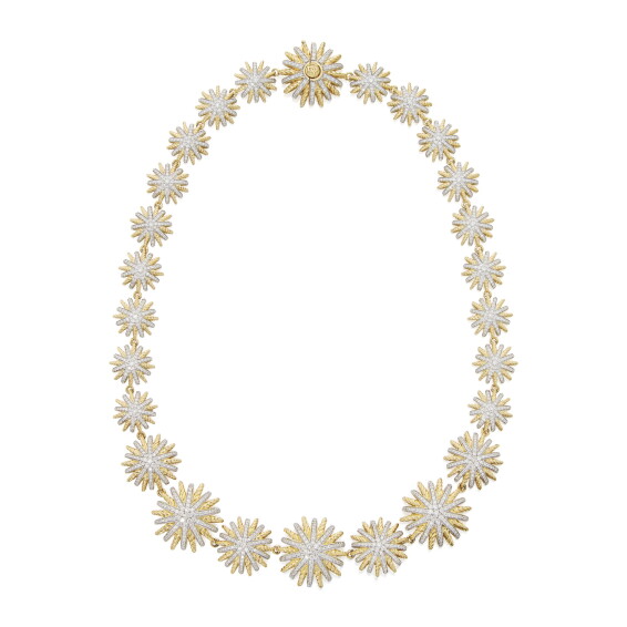 Gold and Diamond 'Starburst' Necklace, David Yurman