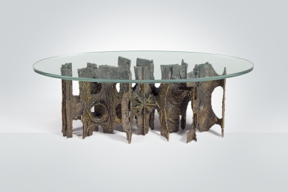 Catalog image of "Sculpted Bronze" Coffee Table