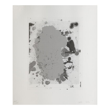 Catalog image of christopher wool | portraits (b/w): one print
