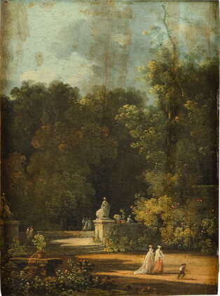 Catalog image of Elegant Ladies in a park