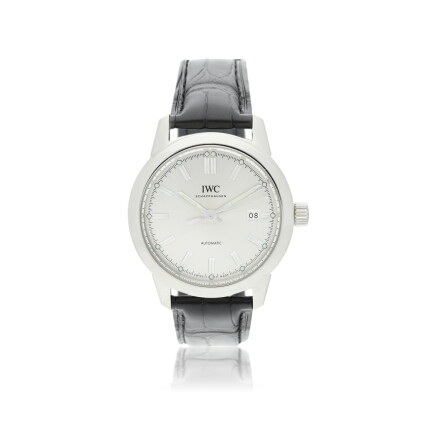 Catalog image of Reference IW3570-01 Ingenieur A stainless steel automatic wristwatch with date,…