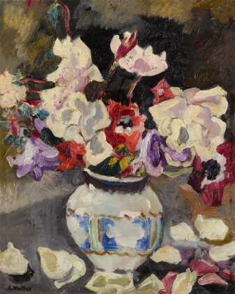 Catalog image of Vase d'anémones