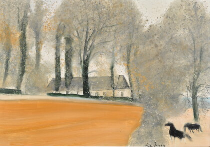 Catalog image of andré brasilier | automne à loupeigne