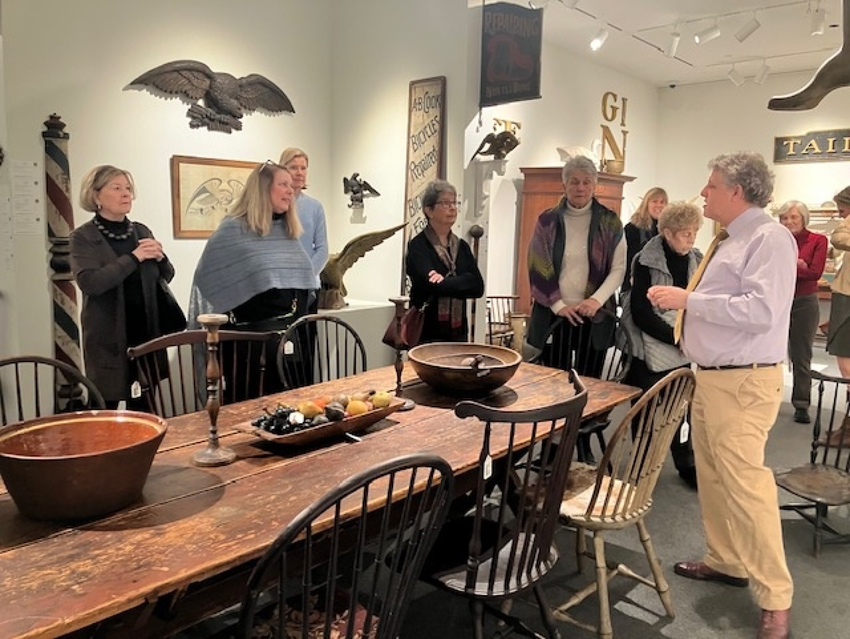 Americana Week Exhibition Tour | American Furniture, Decorative Art ...