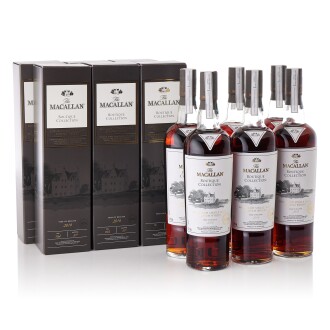 View 1 of Lot 6076: The Macallan Boutique collects 
ion 2016 Release 57.0 abv NV (6 BT70)