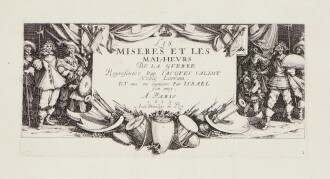 View 1 of Lot 349: Les Grandes Misères de la Guerre (Lieure 1339-1356)