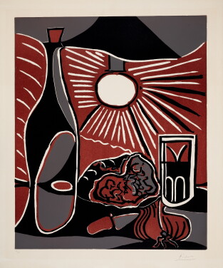 View 1 of Lot 106: Nature morte à la bouteille (B. 1100; Ba. 1315)