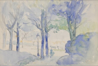 View 1 of Lot 2: Vue du Bois de Boulogne
