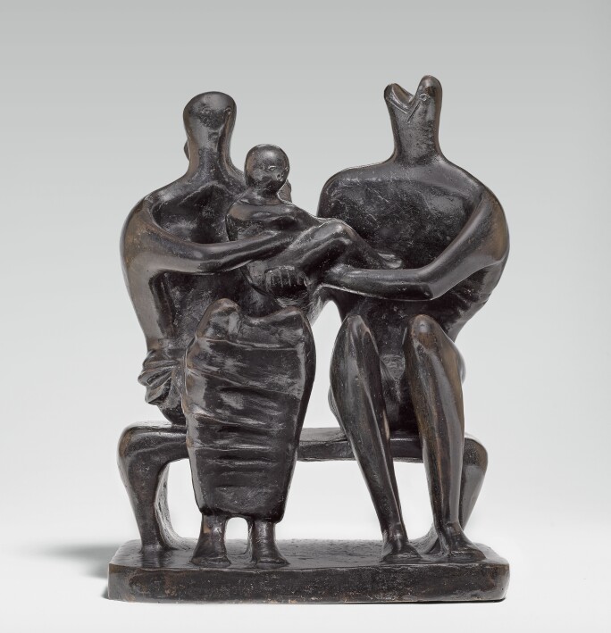 Henry Moore, Family Group, 1945, lot 14, Estimate £1,300,000-1,800,000.