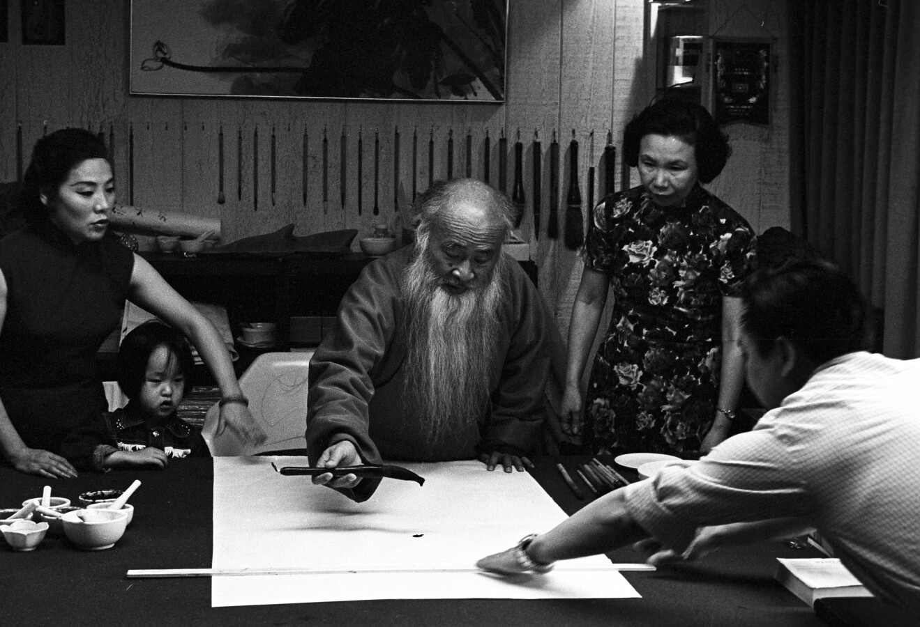 Zhang-Daqian-painting-in-Carmel-California-1970.jpg