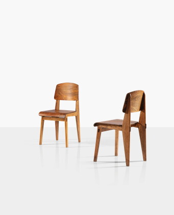 Catalog image of paire de chaises Tout bois