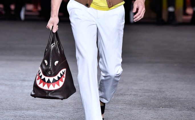 Shark Customization for Louis Vuitton Travel Bag Customer 