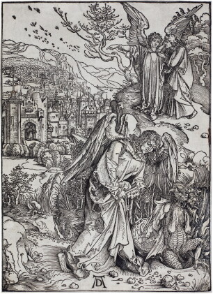 Catalog image of The Angel with the Key to the Bottomless Pit, from The Apocalypse
