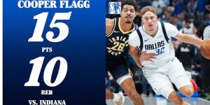Cooper Flagg (15 PTS 10 REB) vs. Indiana | October 29, 2025