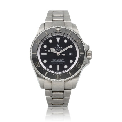 Catalog image of Sea-Dweller 'Deepsea', Ref. 116660 | A stainless steel wristwatch with date, br…