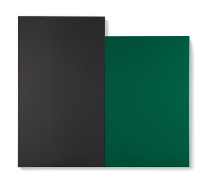 Catalog image of ellsworth kelly | black green